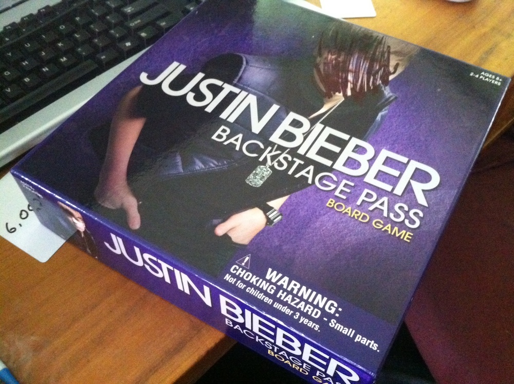 Justin Bieber Box